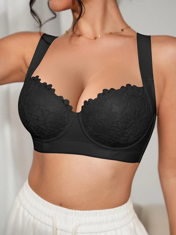 3-Piece  Women's Sexy Lace Bra - Image 2