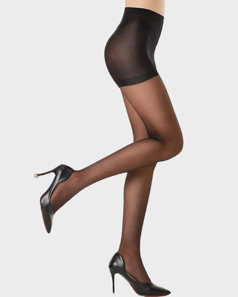 40D Run-Resistant Sheer Tights（5 Pack) - Image 2