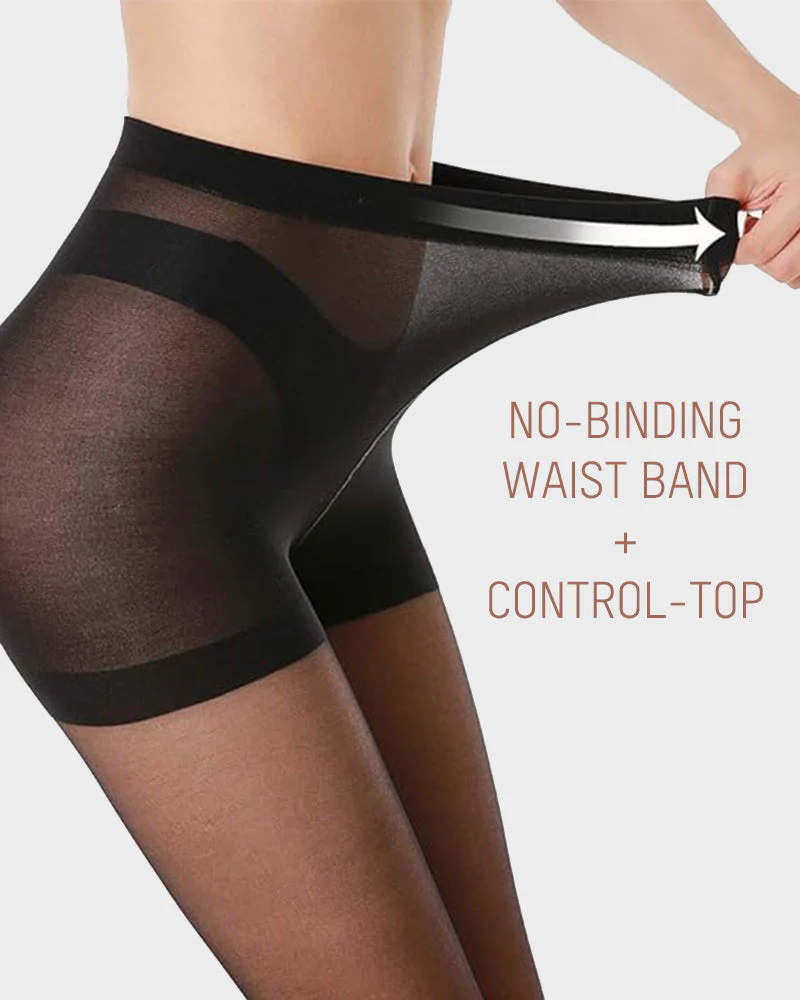 40D Run-Resistant Sheer Tights（5 Pack) - Image 3