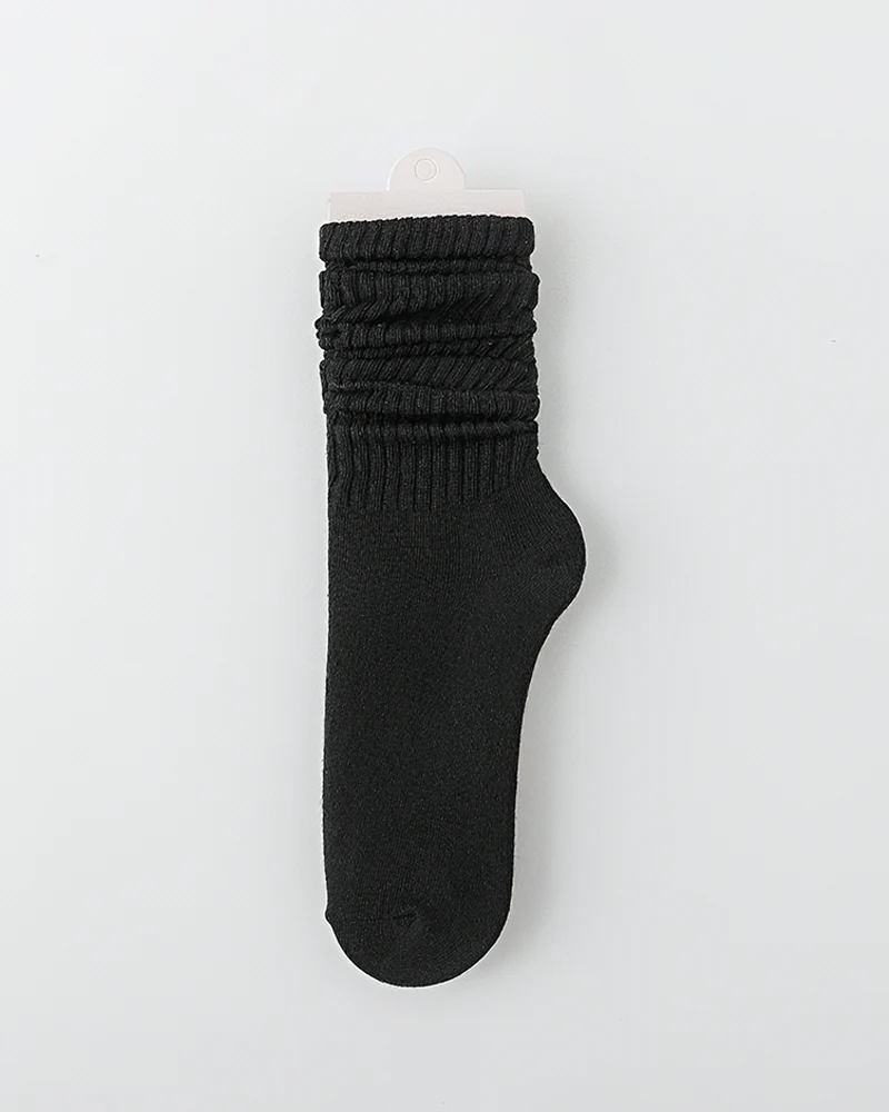 5 Pairs Women’s Slouchy Crew Socks - Image 14