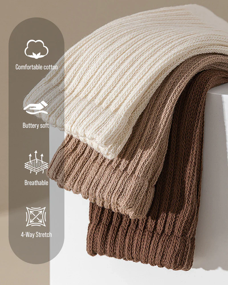 5 Pairs Women’s Slouchy Crew Socks - Image 5