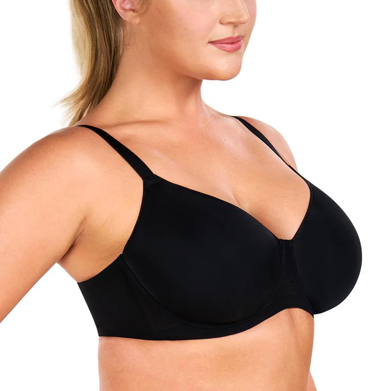 Plus Size Seamless Full Coverage T-Shirt Bra - Image 4