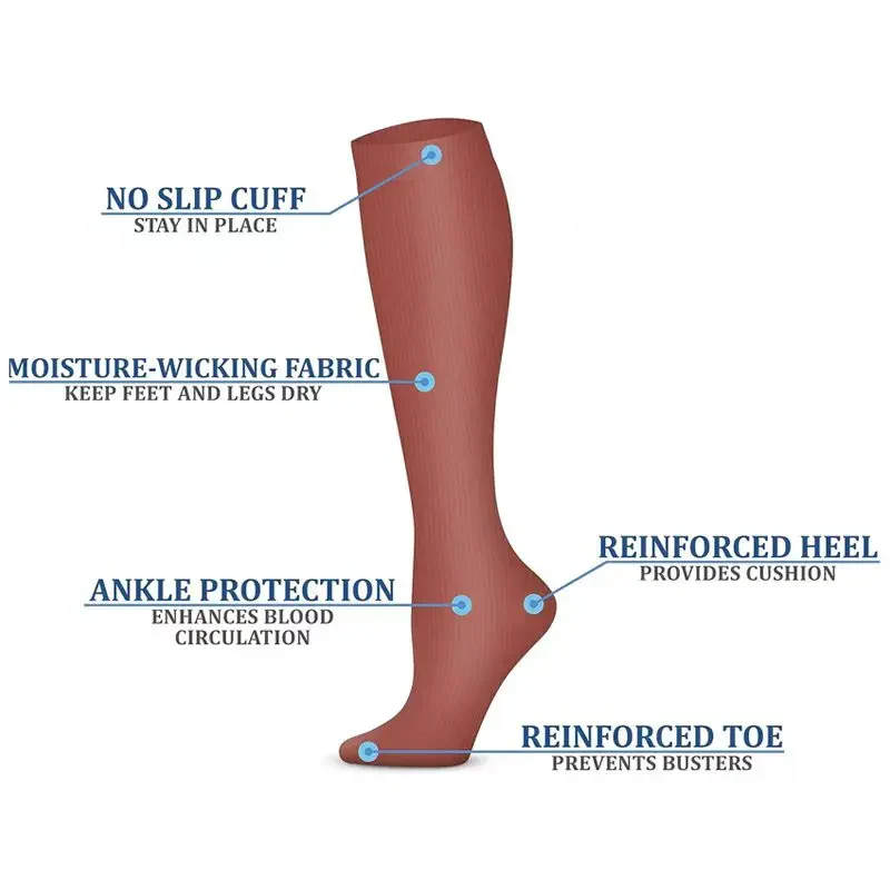 Advanced Wide Compression Socks For Pain Relief - Image 12