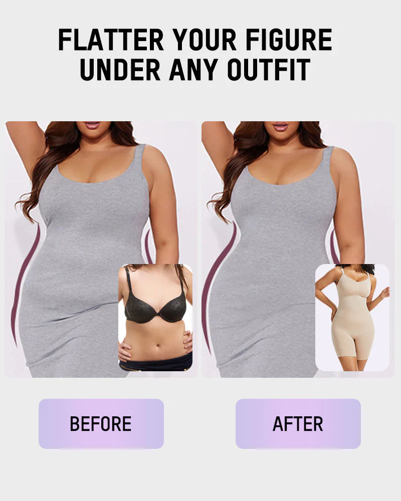 All-in-One Sculpting Bodysuit with Easy-Off Design - Image 12