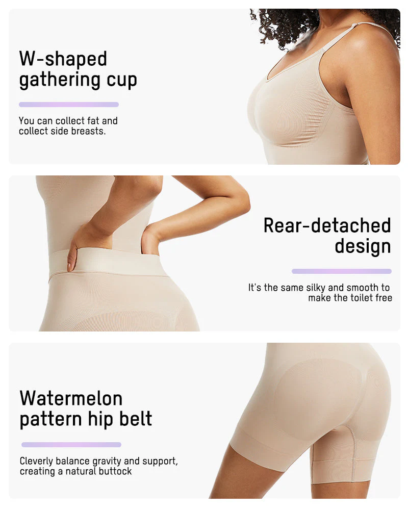 All-in-One Sculpting Bodysuit with Easy-Off Design - Image 8