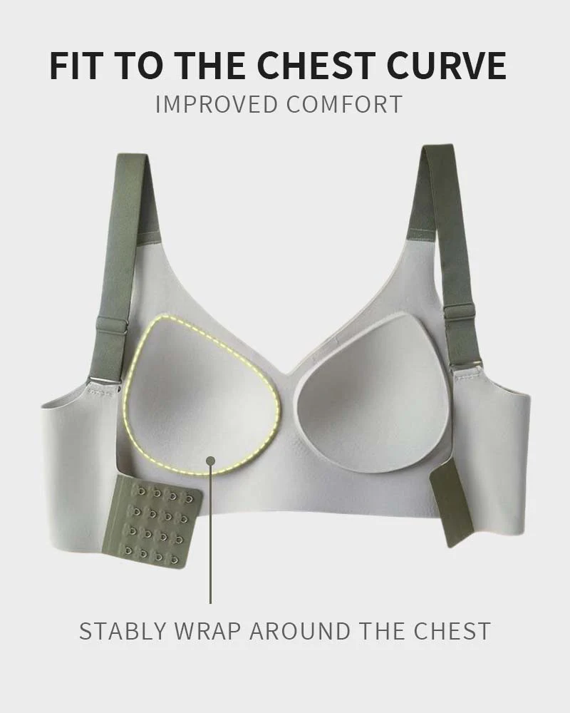 Anti-Sagging Support Shockproof Sports Fixed Cup Bra For Women - Image 13