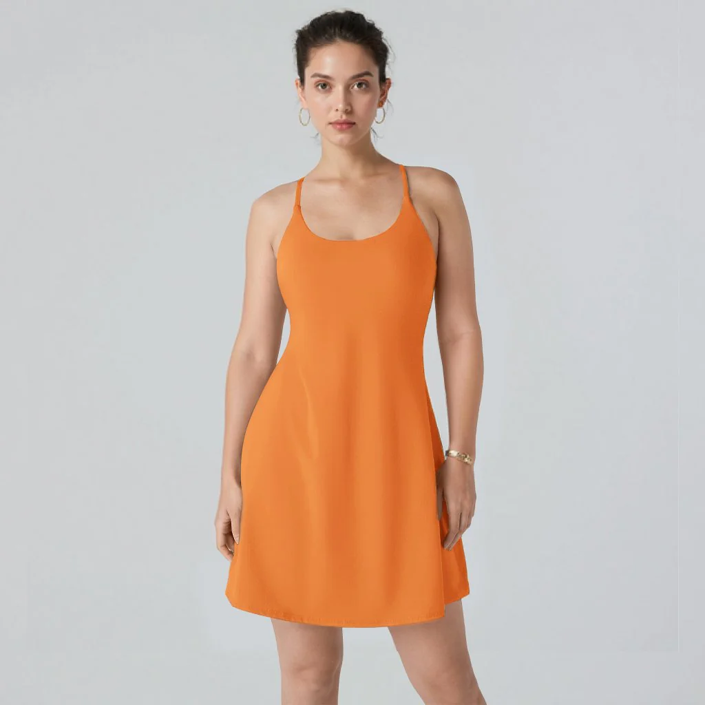 The Ultimate Tummy Control Backless Active Dress - Image 30