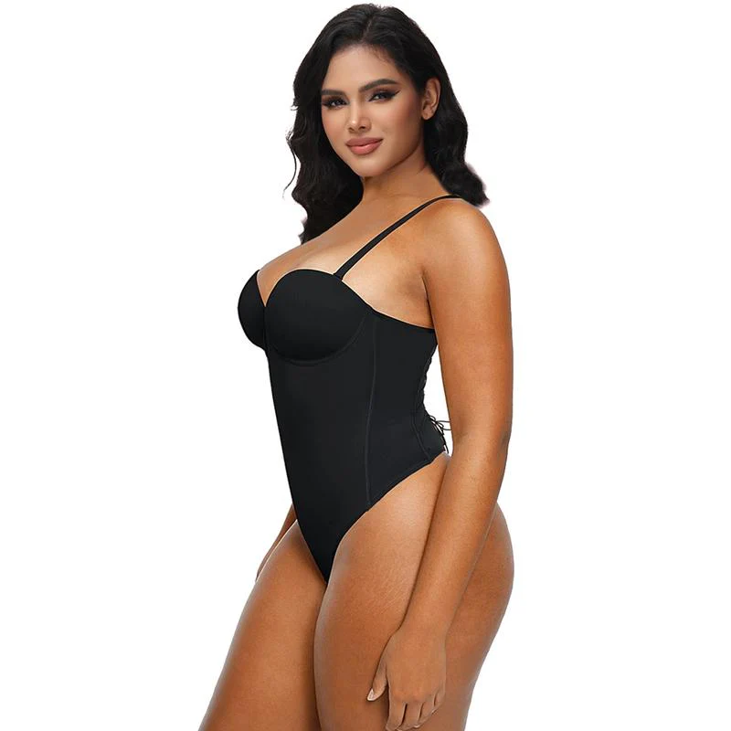 Bodysuit Back Lace-up Shapewear - Image 3