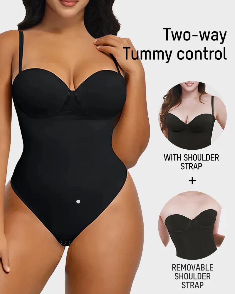Bodysuit Back Lace-up Shapewear - Image 4