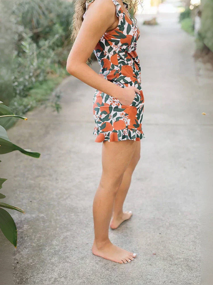 Swim Romper Built-in Bra - Image 15
