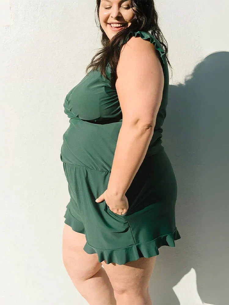 Swim Romper Built-in Bra - Image 5