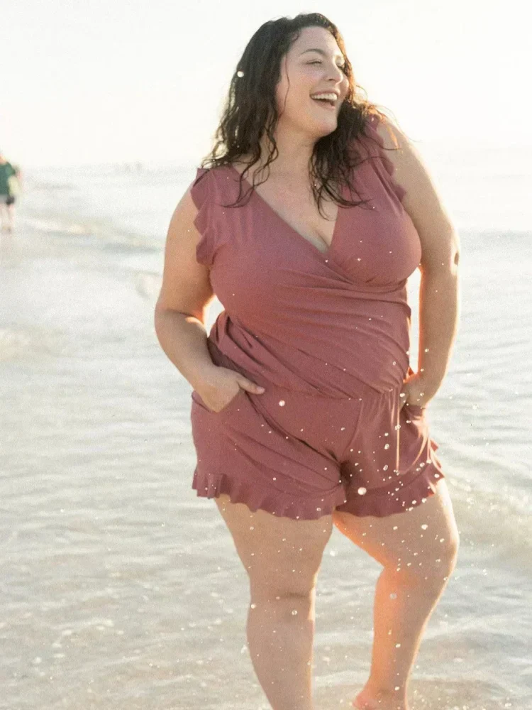 Swim Romper Built-in Bra - Image 6