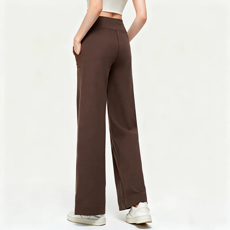 Business Casual High-Waist Wide Leg Pants - Image 9
