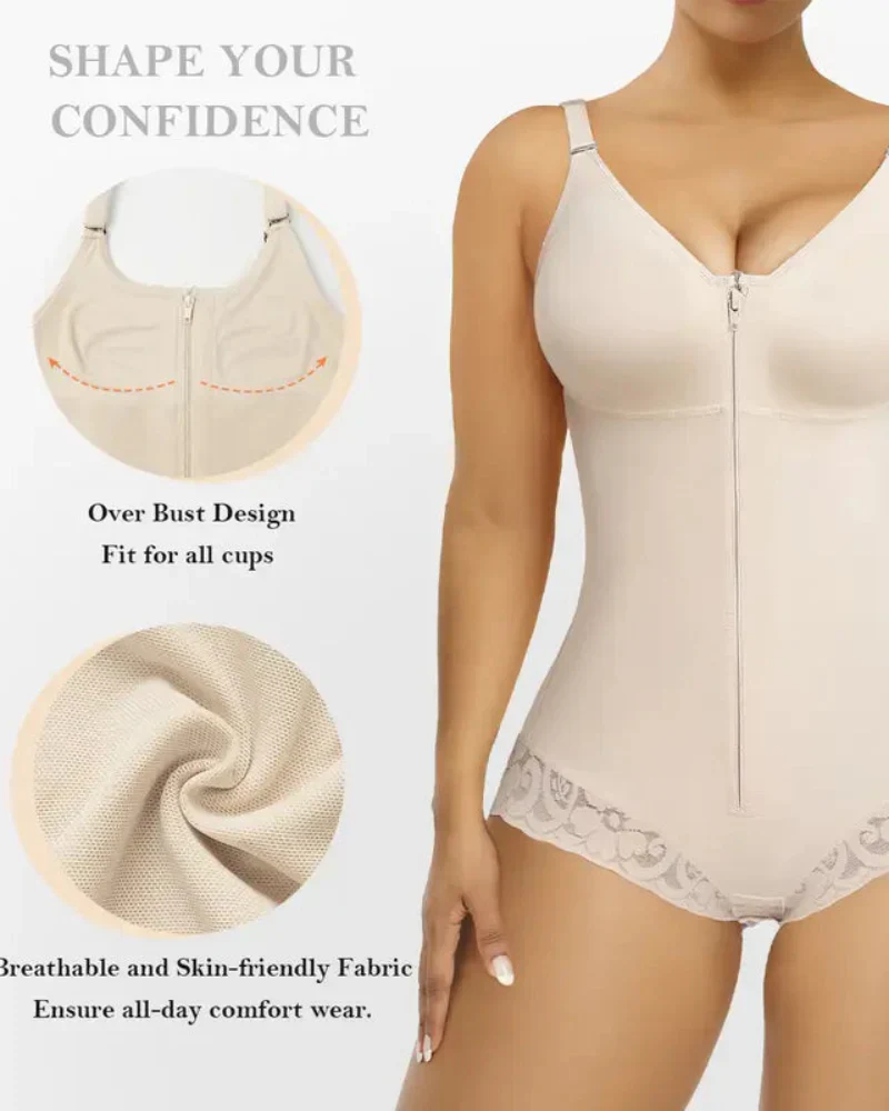 Colombian Overbust Shapewear Tummy Control Brief for Women - Image 3