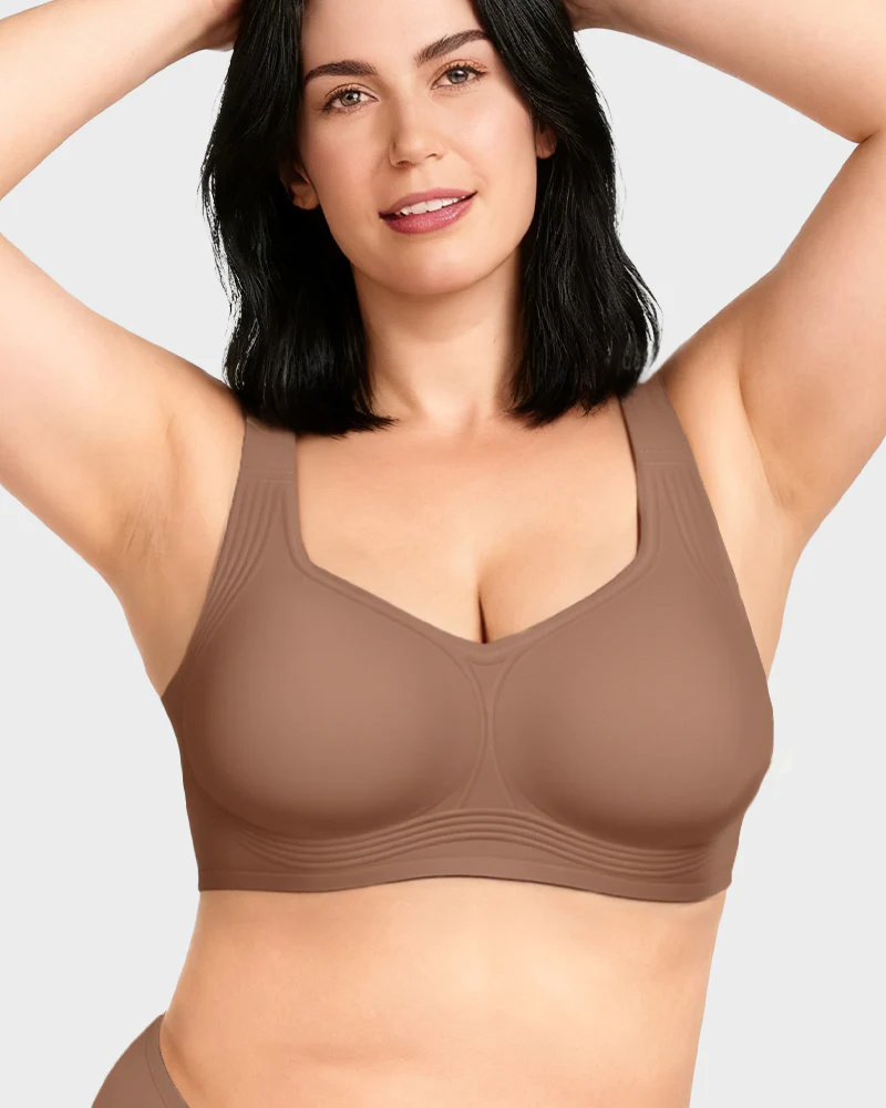 Comfortable Wireless Full Coverage Jelly Smoothing Bra 2.0 - Image 15