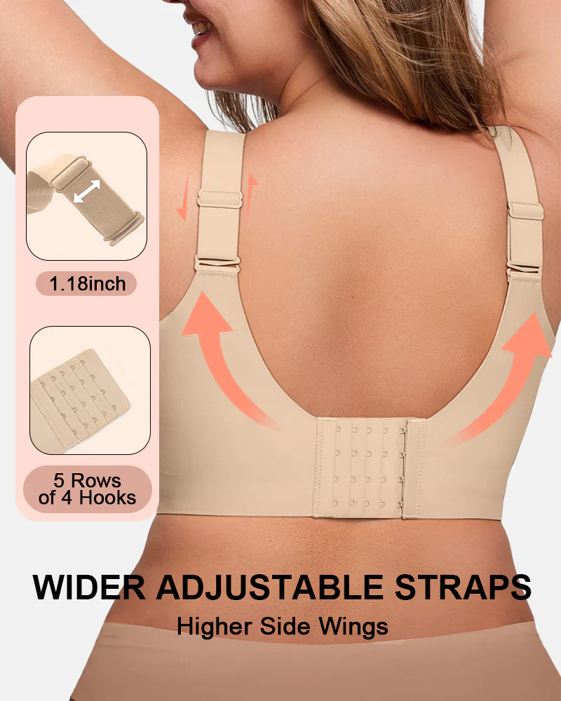 Comfortable Wireless Full Coverage Jelly Smoothing Bra 2.0 - Image 7