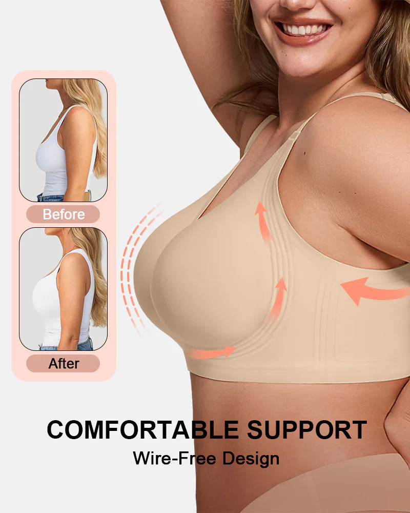 Comfortable Wireless Full Coverage Jelly Smoothing Bra 2.0 - Image 8
