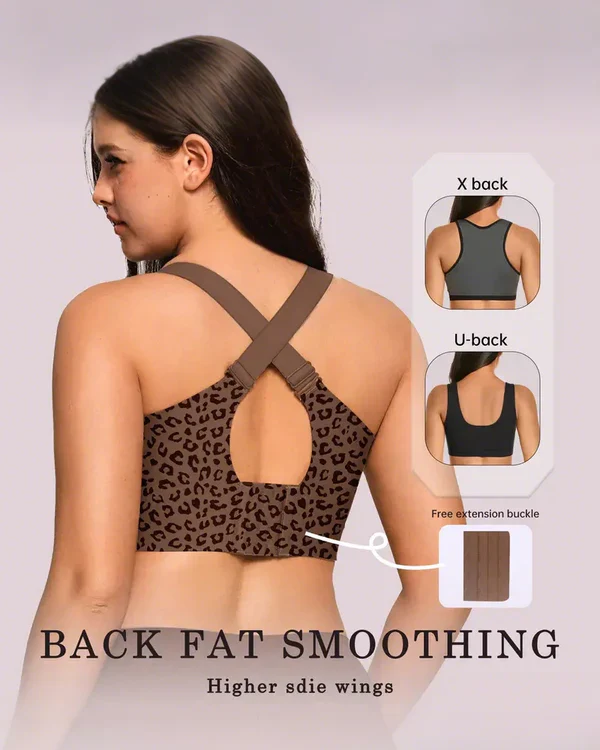Comfortable Wireless Full Coverage Jelly Smoothing Bra - Image 8