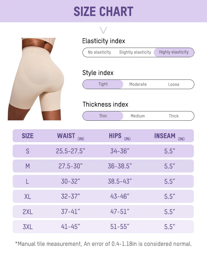 Cooling High-Waist Sculpting Shapewear Shorts - Image 13