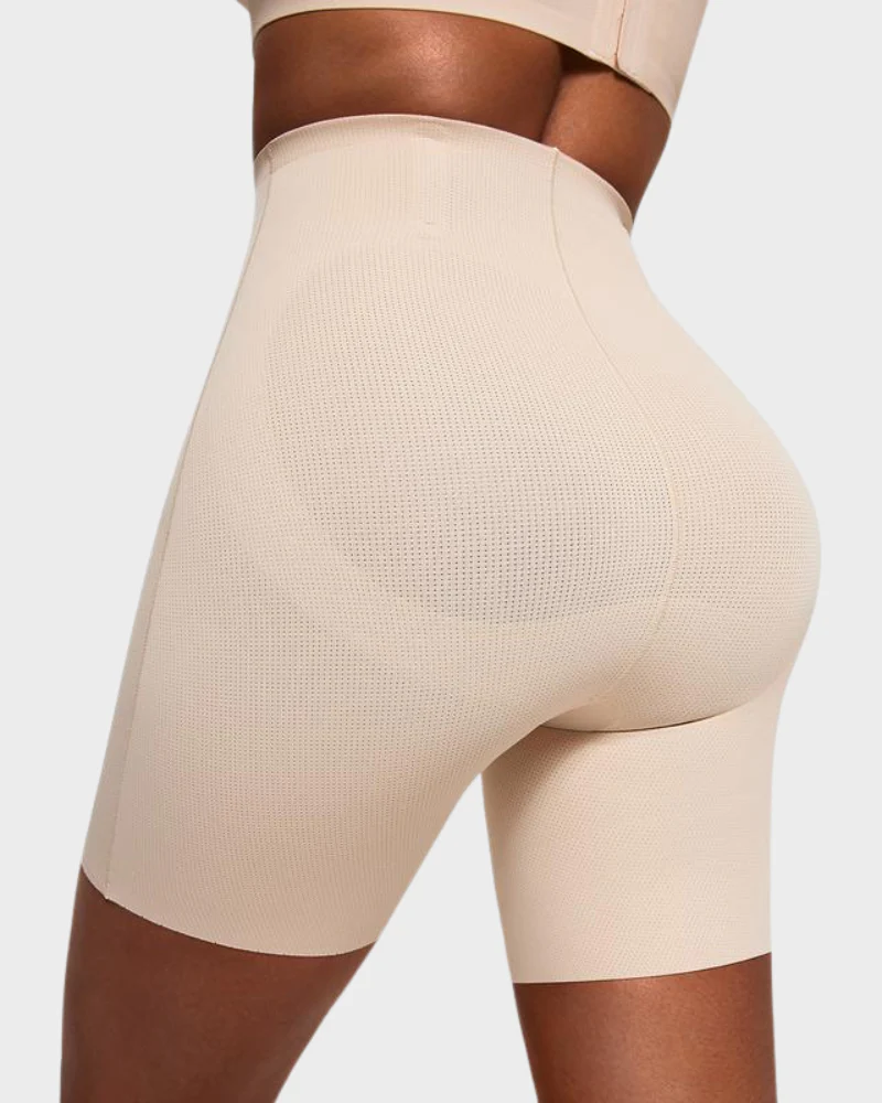 Cooling High-Waist Sculpting Shapewear Shorts - Image 5