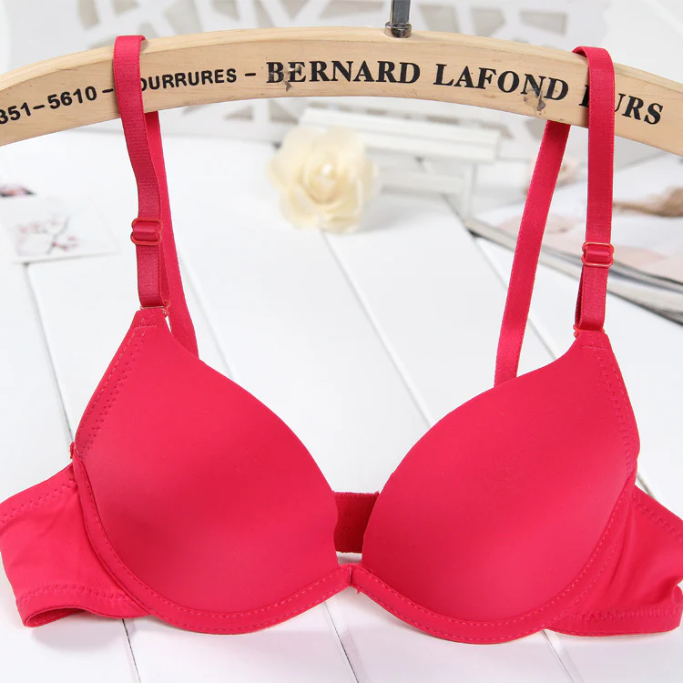 A-Cup Friendly Elegant Deep V Push Up Bra with Flattering Shape - Image 11