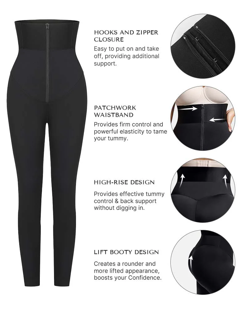 Double Layered Waist Shaping Leggings - Image 6