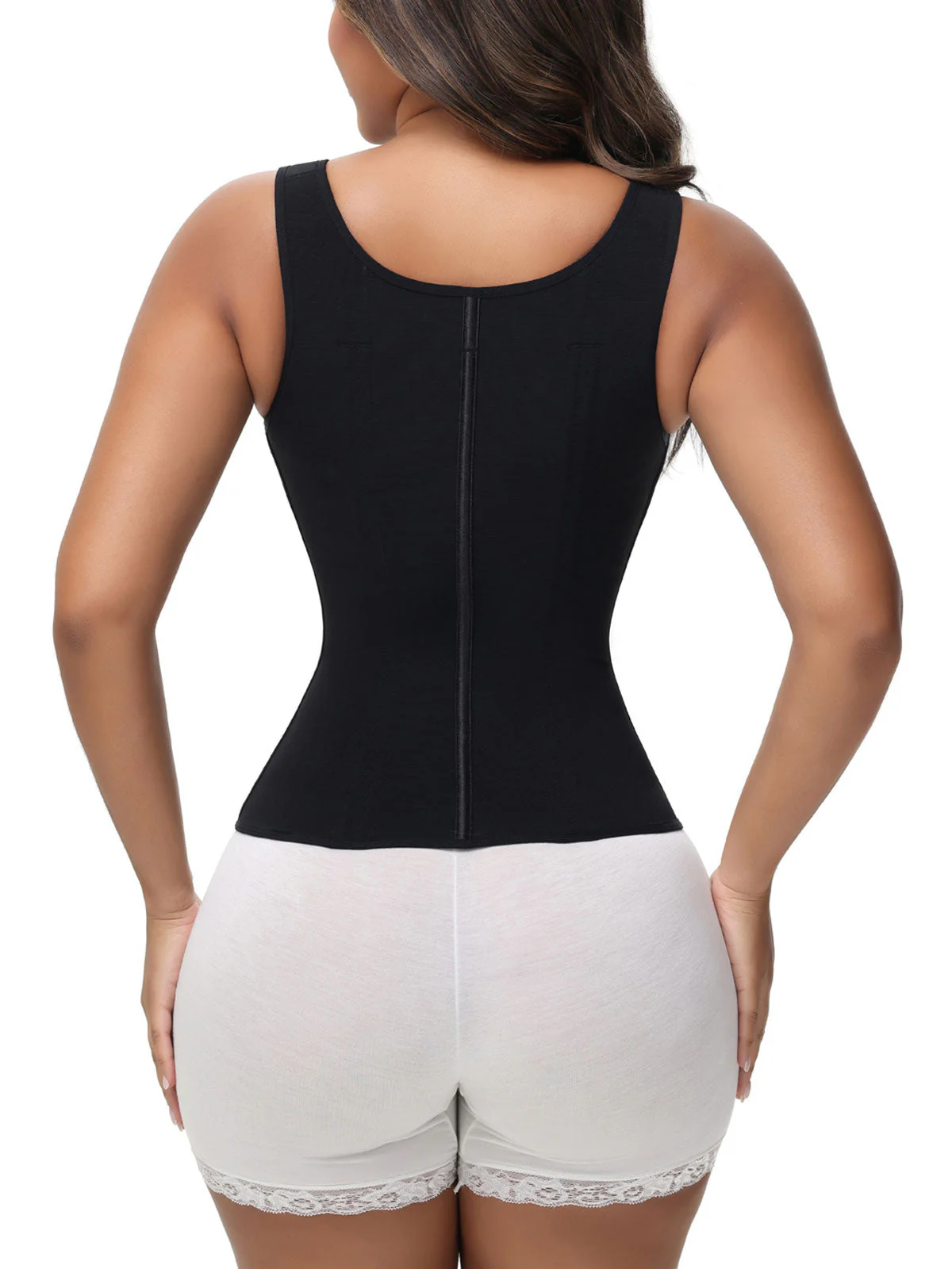 Curvevera™ Extreme Latex Corset Waist Vest With Bra - Image 9