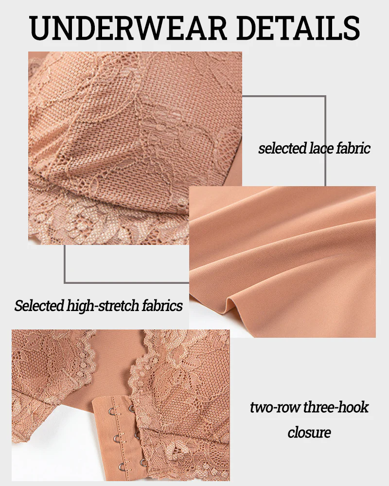 Front Closure '5D' Shaping  Wireless Bra - Image 11