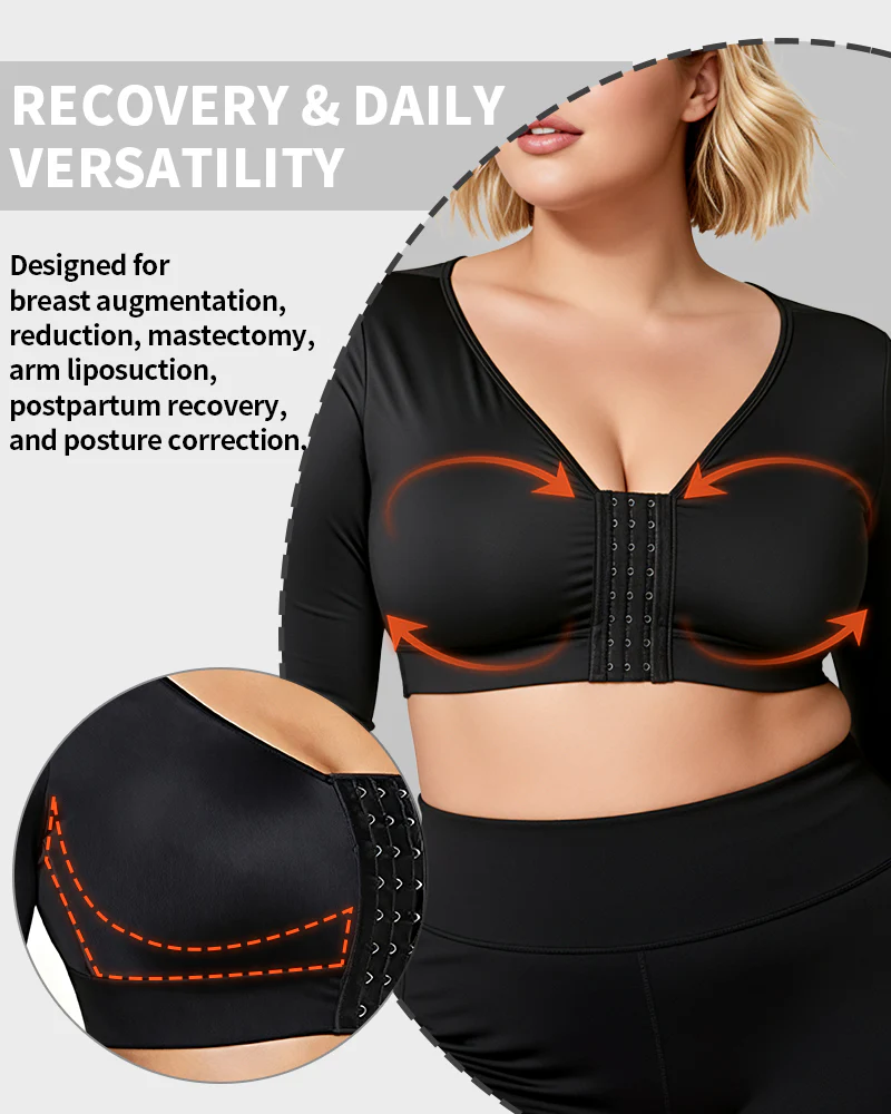 Front Closure Bra Tank Shapewear - Image 3