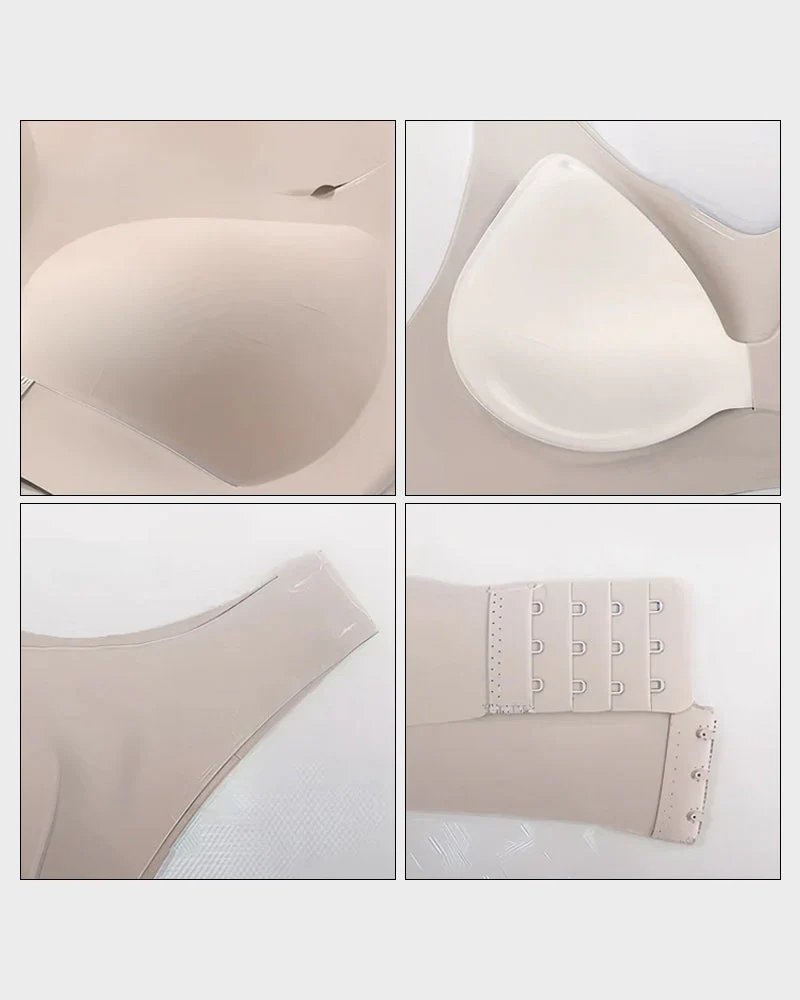 Front Closure Cross-Back Wireless Posture Bra - Image 11