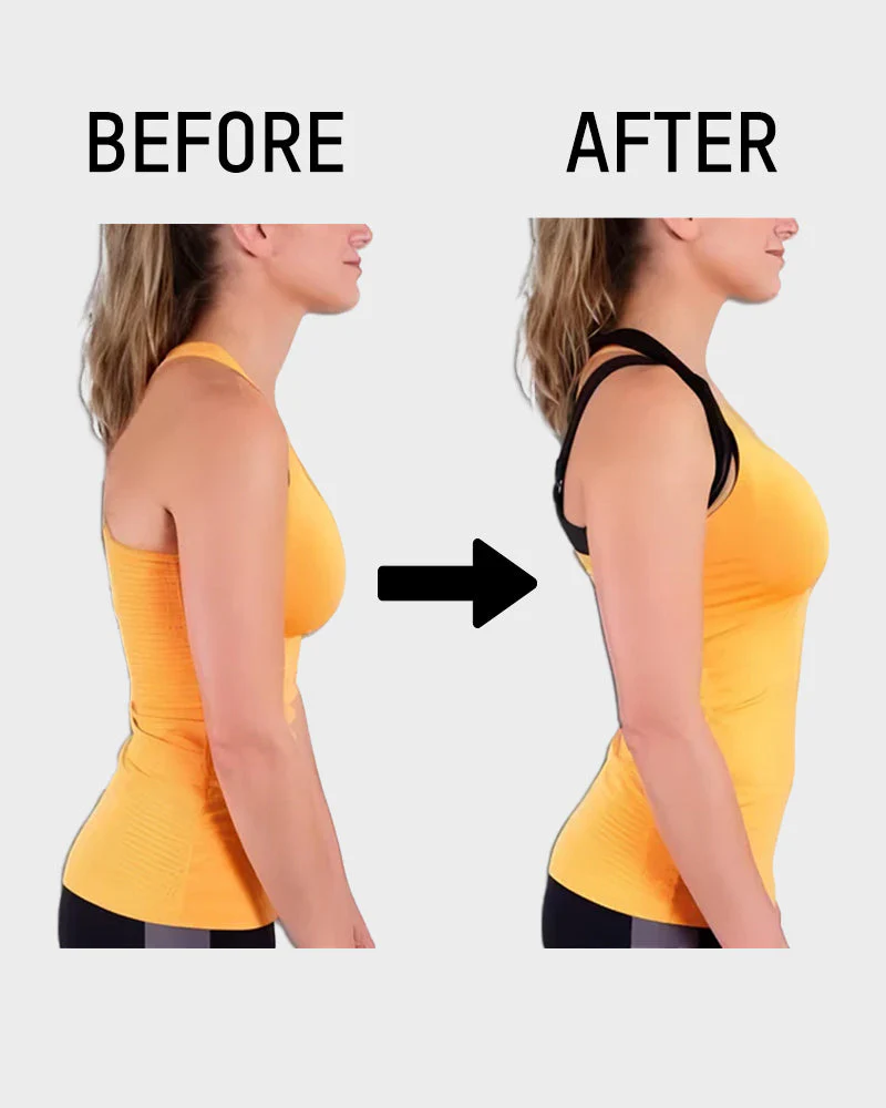 Front Closure Cross-Back Wireless Posture Bra - Image 8