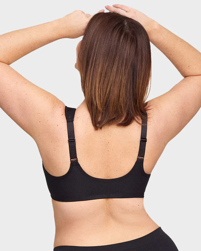 Front-Closure Underwire Print Bra - Image 3