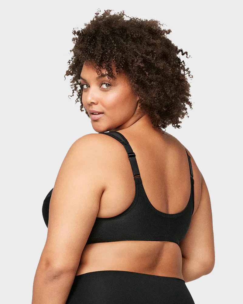 Front-Closure Underwire Print Bra - Image 7