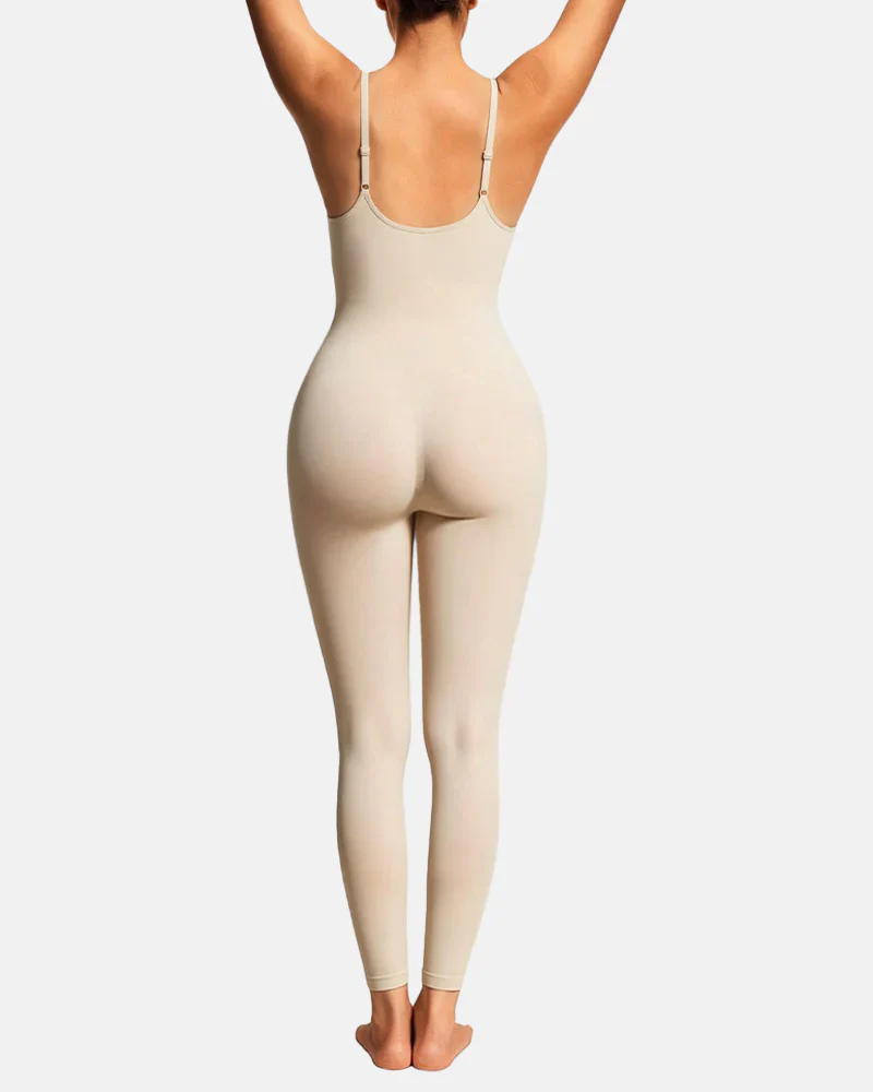 Full Body Shaper High Waisted Tummy Control Bodysuit - Image 11
