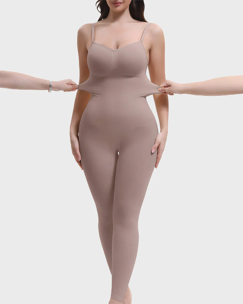 Full Body Shaper High Waisted Tummy Control Bodysuit - Image 13