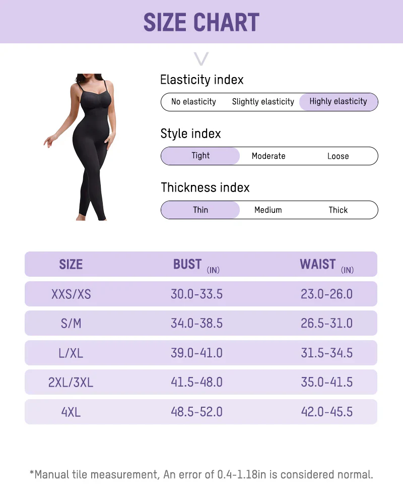 Full Body Shaper High Waisted Tummy Control Bodysuit - Image 15
