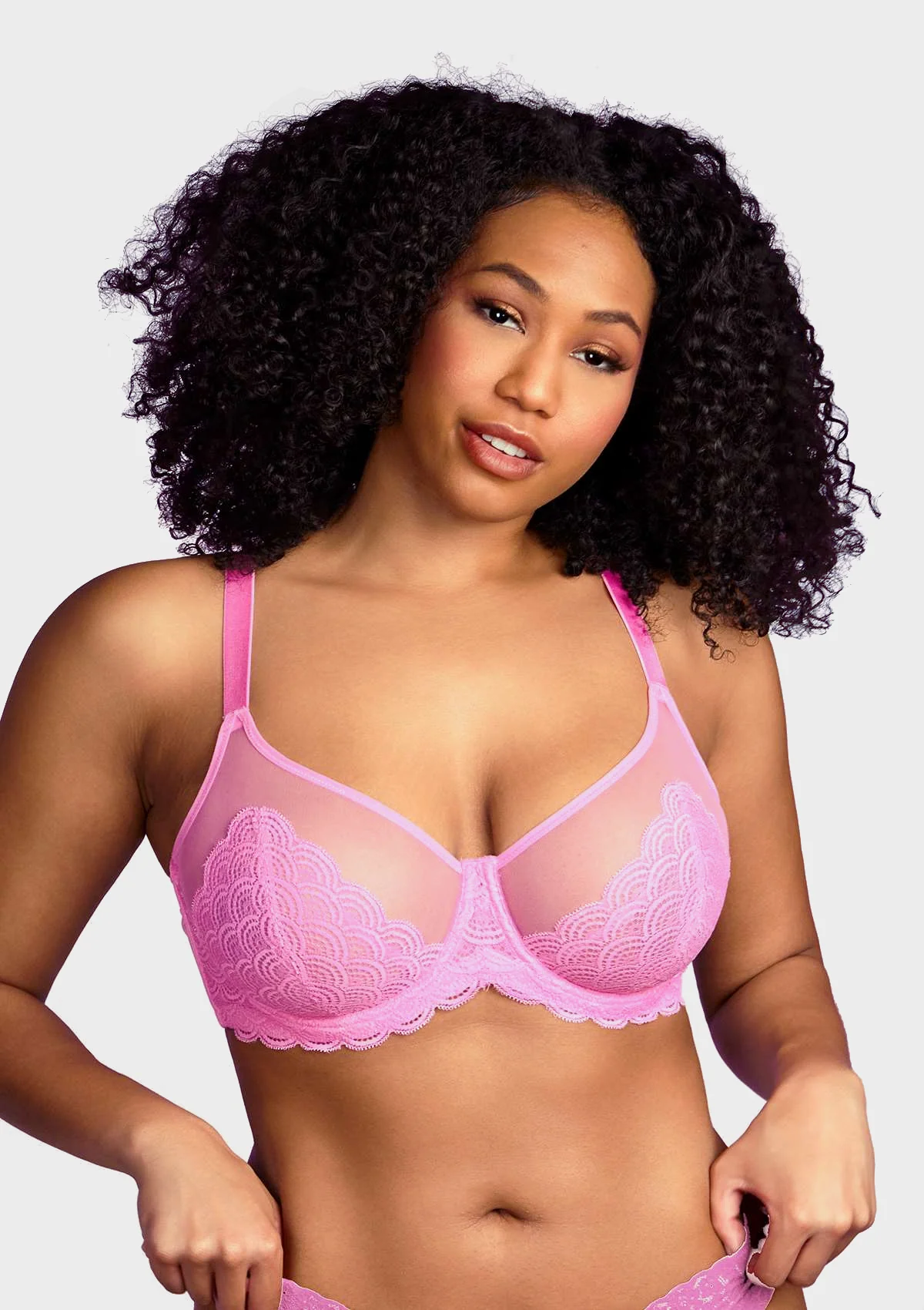 Lace Comfort Support Bra - Image 8