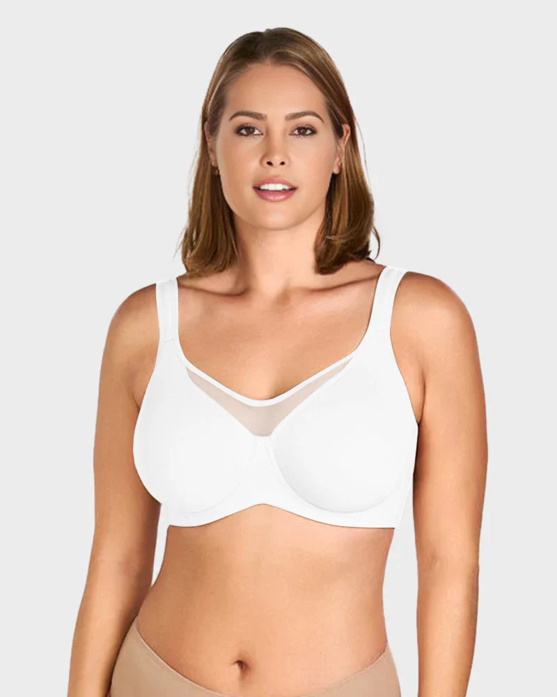 Plus Size Cooling Full Coverage Minimizer Bra - Image 16