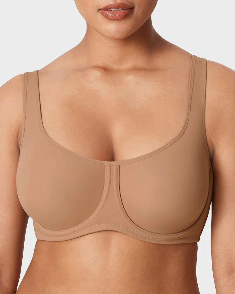 Full Coverage Unlined Underwire Bra - Image 3