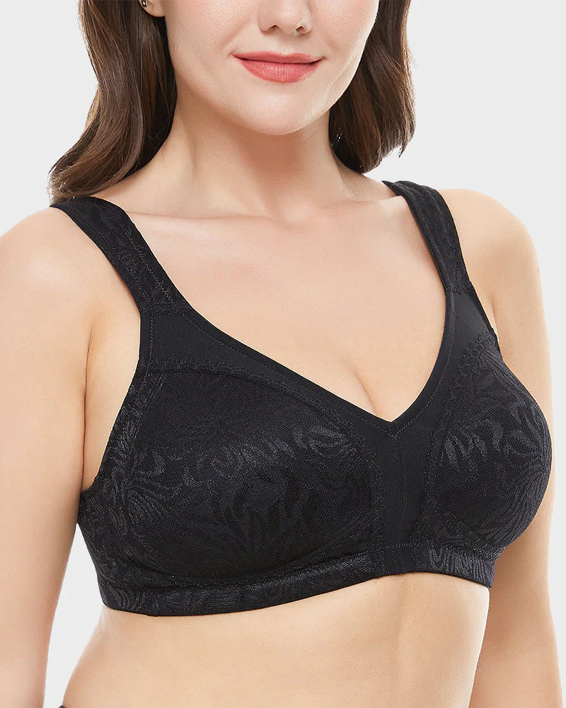 Full Coverage Wireless Minimizer Bra - Image 4