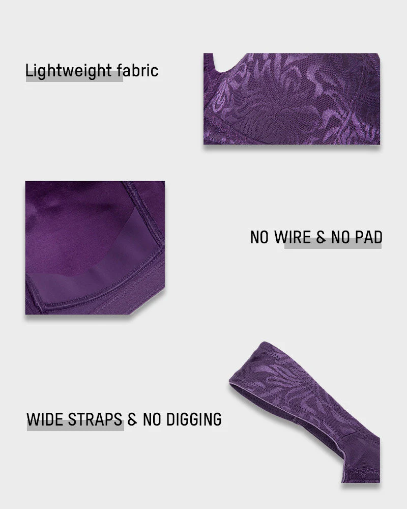 Full Coverage Wireless Minimizer Bra - Image 9