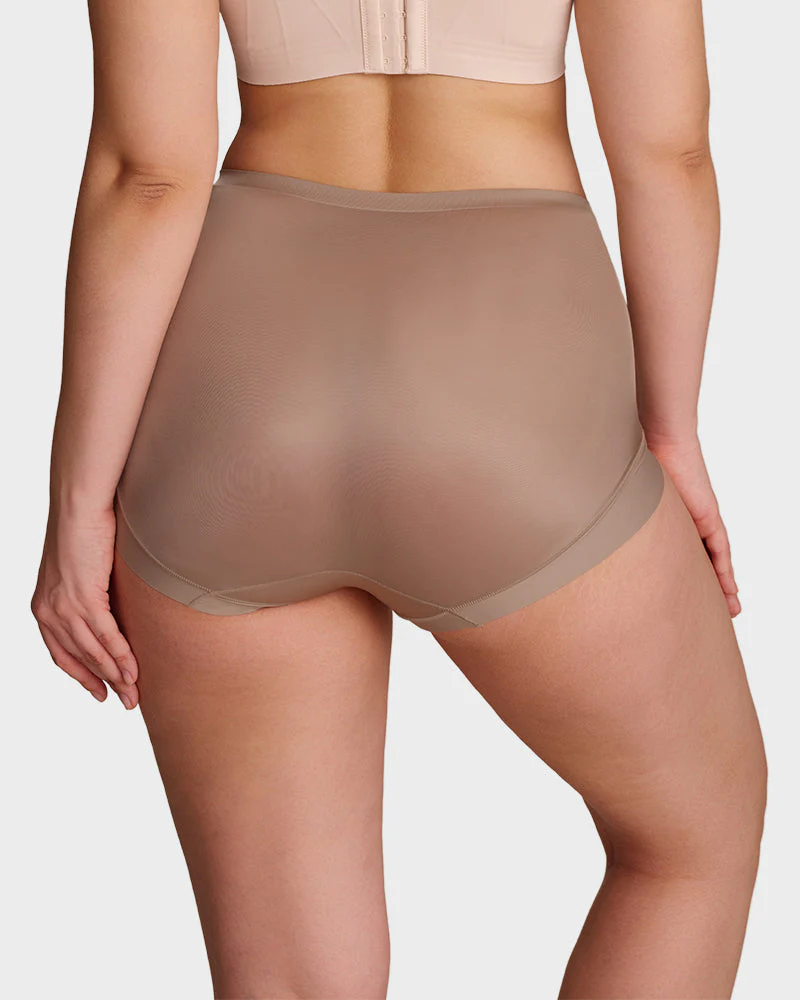 High-Waist Cross Compression Shaping Panties （6 Pack） - Image 12
