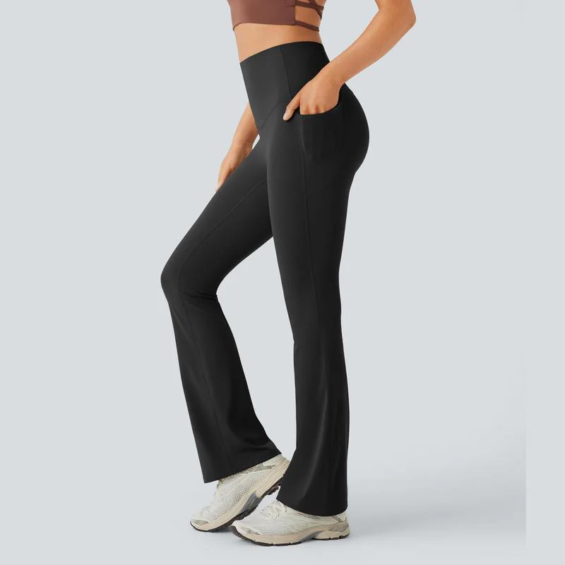 Ultra Sculpt High Waisted Tummy Control Flare Leggings - Image 10
