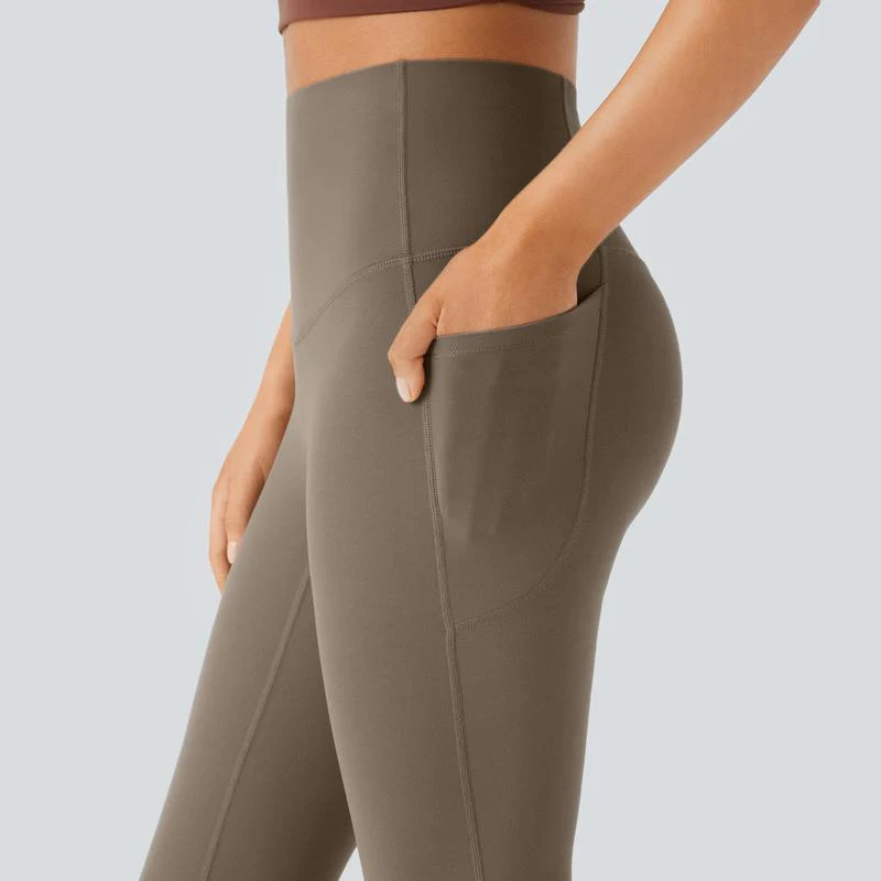 Ultra Sculpt High Waisted Tummy Control Flare Leggings - Image 3