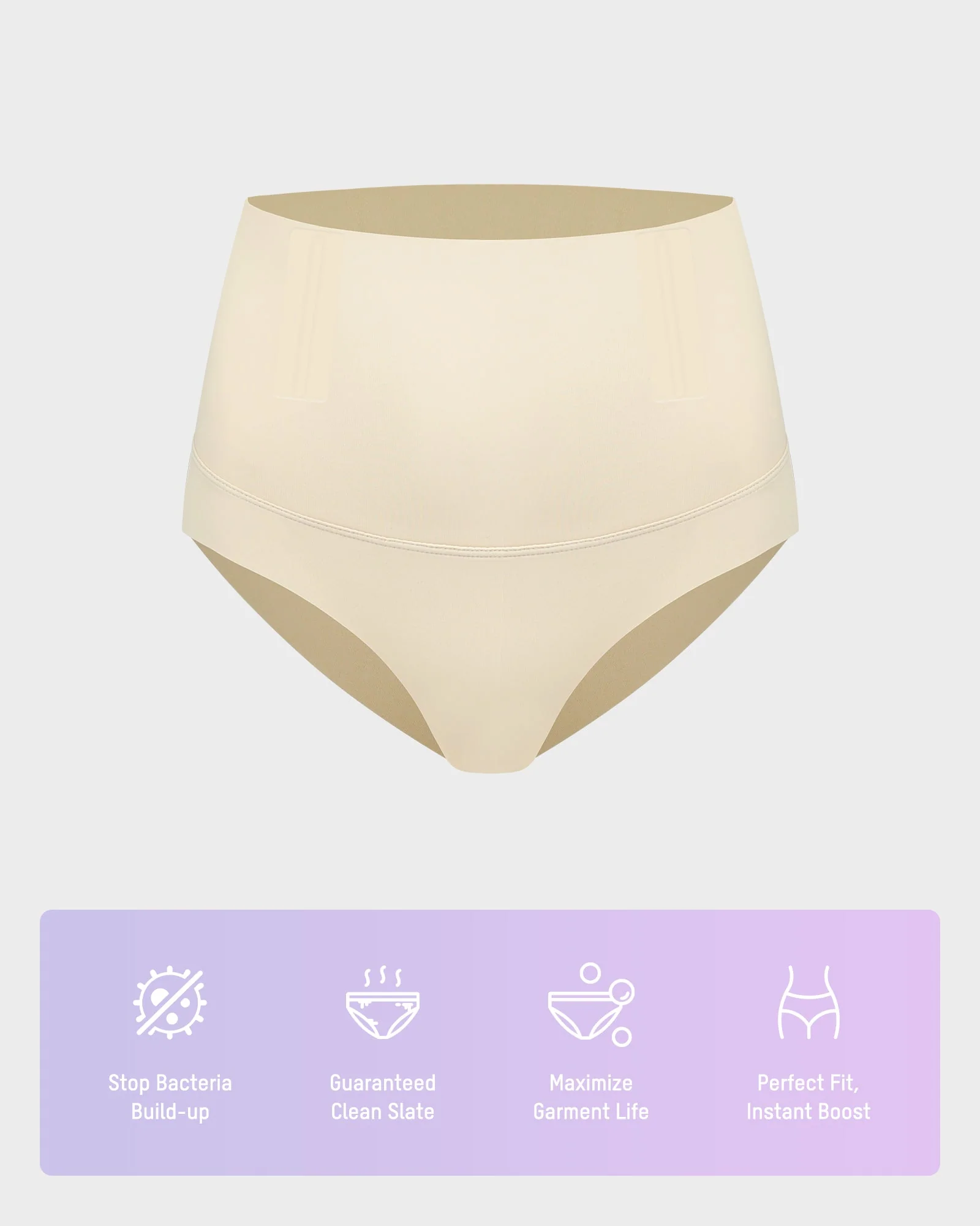 High Waist Seamless Tummy Control Panties (5 Pack) - Image 7