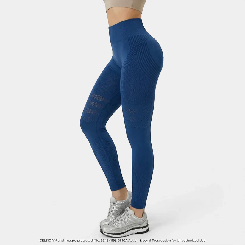 High Waisted And Hip Lifting Yoga Elastic Quick Drying Tight Pants - Image 10