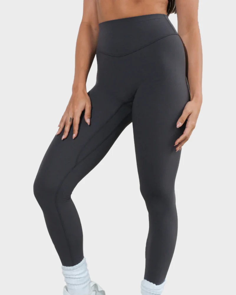 High Waisted Tummy-Control Butt Lifting Seamless Workout Leggings - Image 12