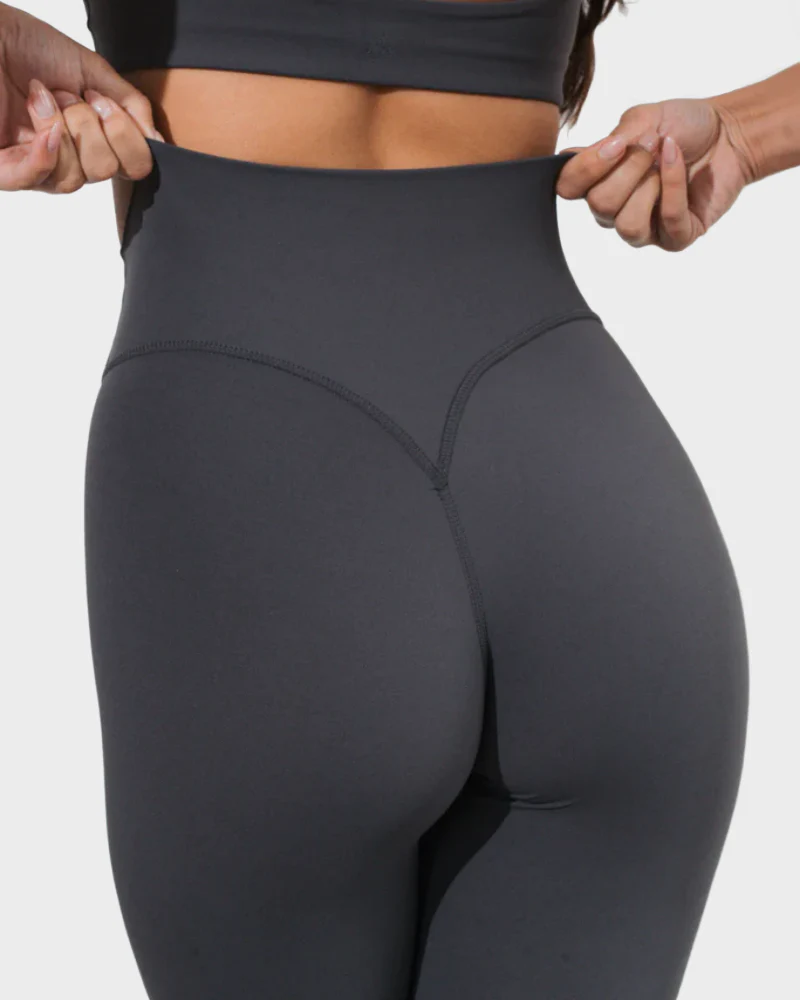 High Waisted Tummy-Control Butt Lifting Seamless Workout Leggings - Image 14