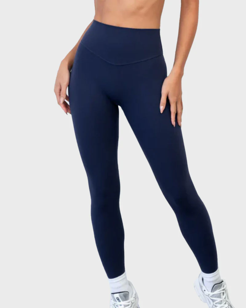 High Waisted Tummy-Control Butt Lifting Seamless Workout Leggings - Image 6