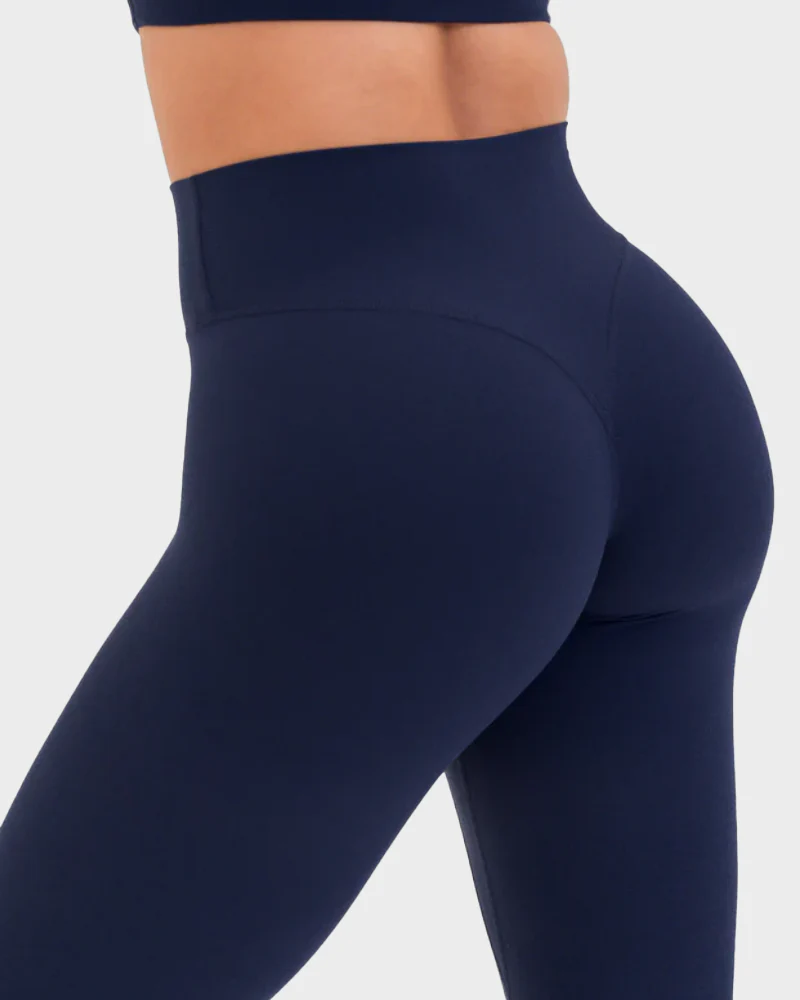 High Waisted Tummy-Control Butt Lifting Seamless Workout Leggings - Image 8